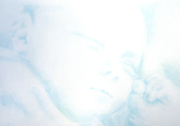 baby blue, 2000, 120 x 140 cm