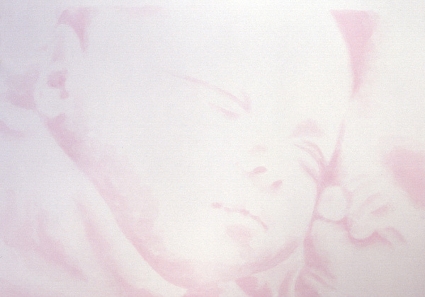 baby rose, 2000, 120 x 140 cm