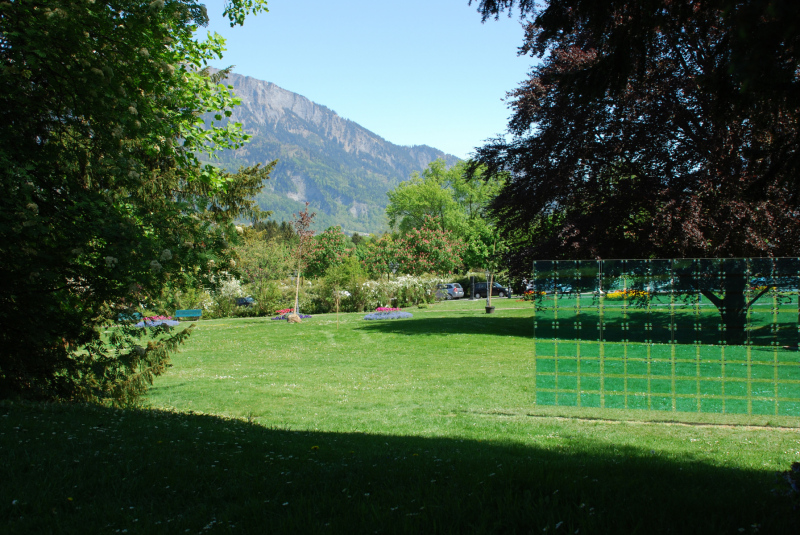 ein blau, 2009, Bad Ragaz