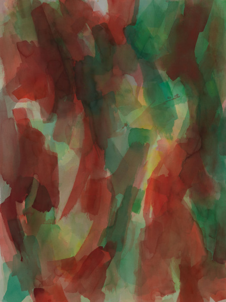 Landschaft, 1996, 216 x 144 cm zweiteilig